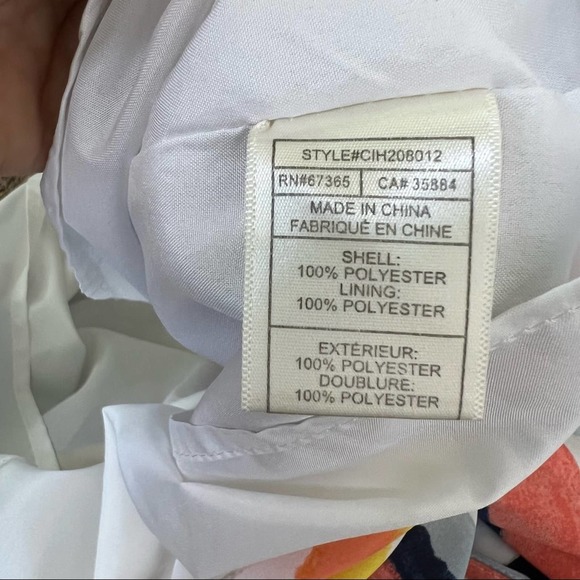 CUPCAKES AND CASHMERE Striped Strappy Striped Dress Size 8 - Picture 9 of 10